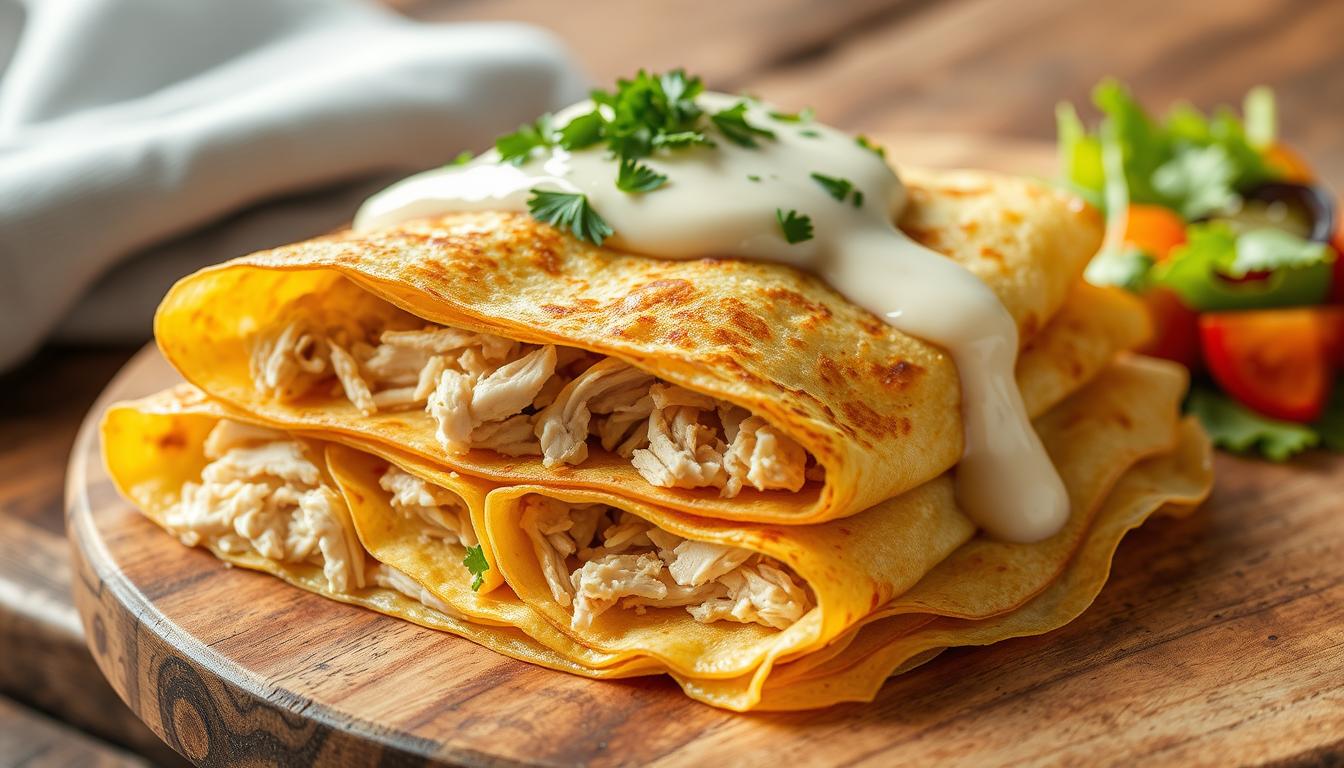 Chicken Crepes