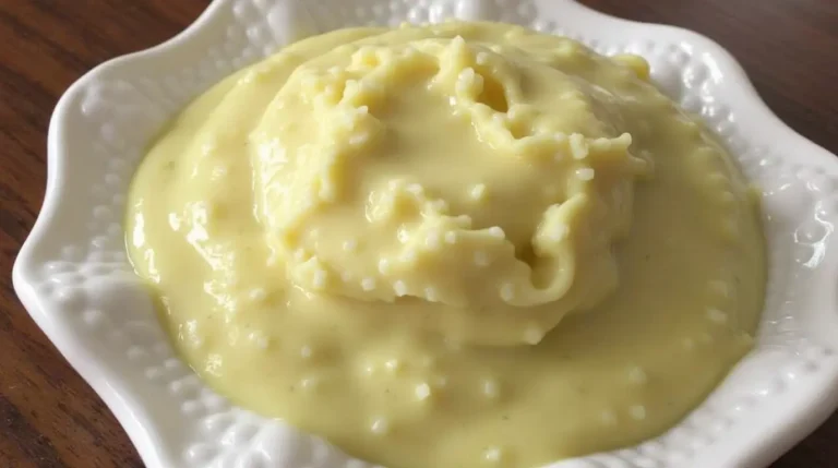 Crema de Pistacho Receta