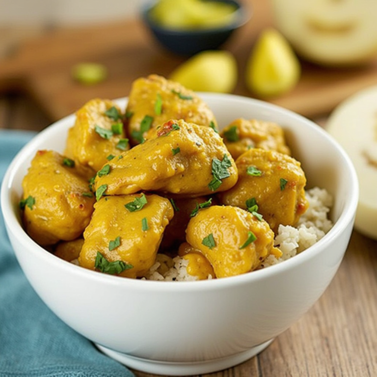 Pollo al Curry con Manzana: Un Plato Exótico y Delicioso